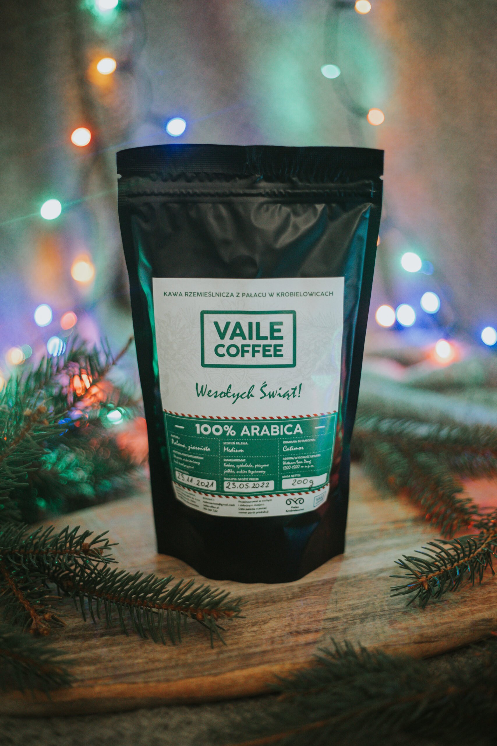 Kawa rzemieślnicza Arabika 100% 200g - Christmas edition