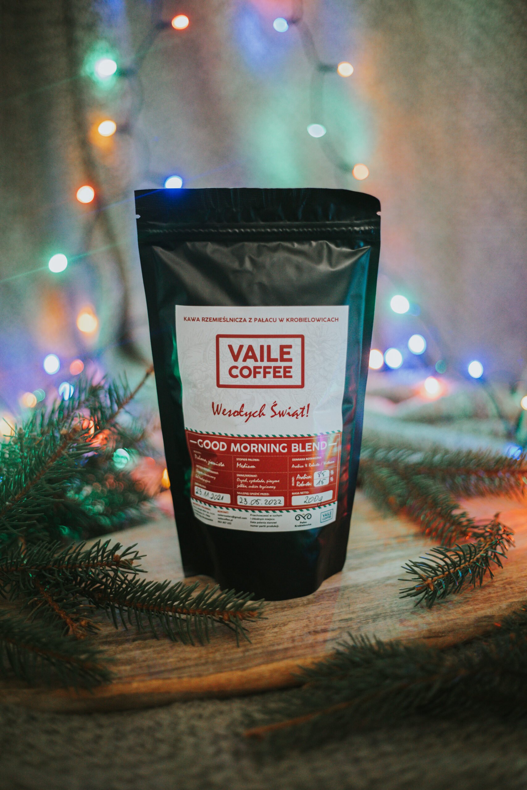 Kawa rzemieślnicza Good Morning Blend 200g - Christmas Edition
