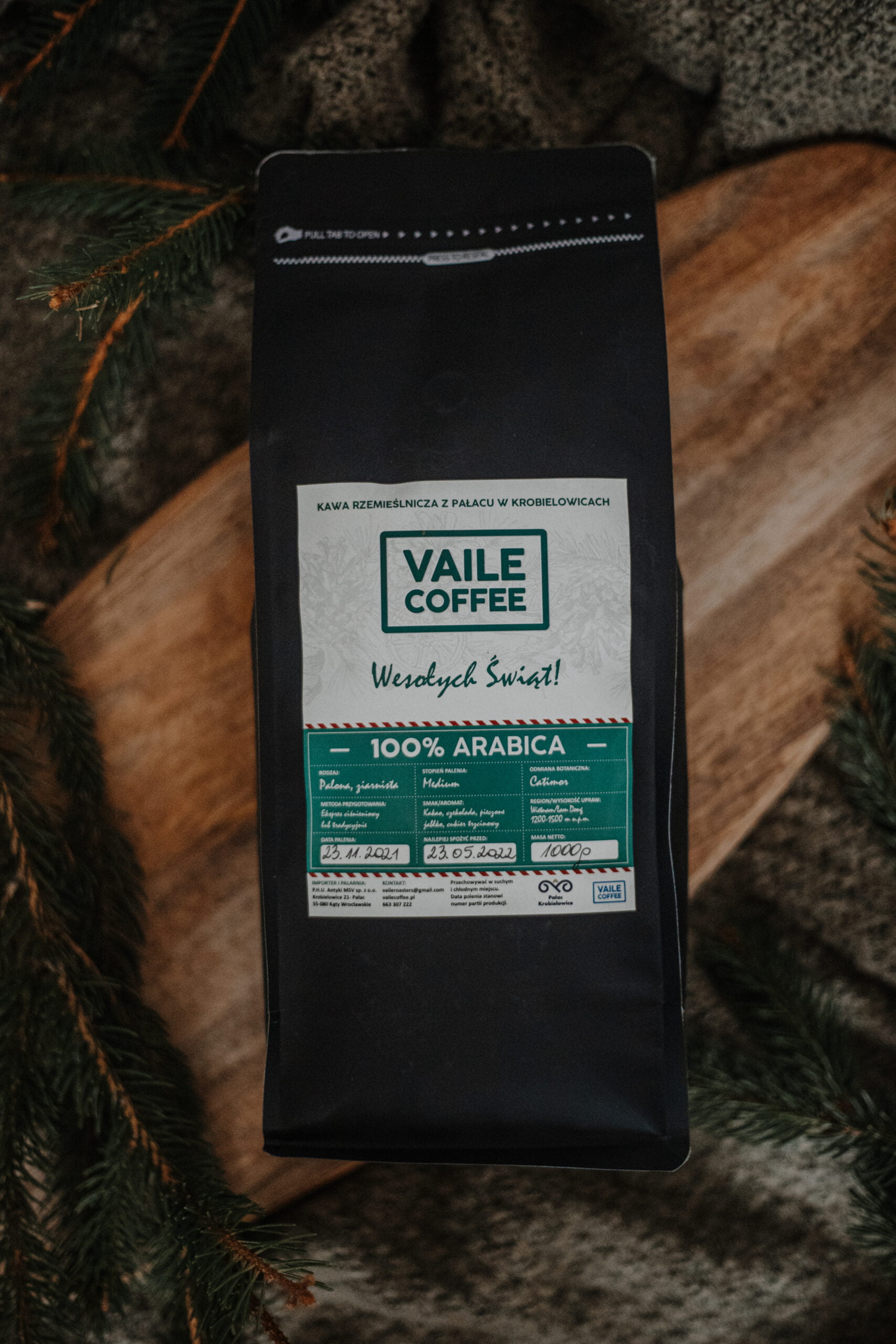 Kawa rzemieślnicza Arabika 100% - Christmas edition