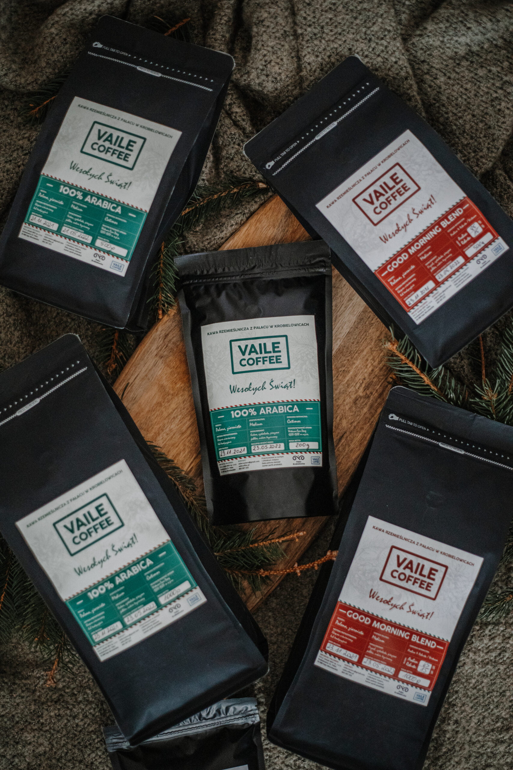Kawa rzemieślnicza Vaile Coffee Christmas Edition